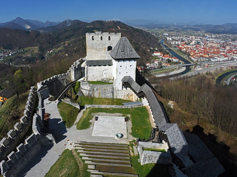 Celje Castle, Celje, Styria, Slovenia